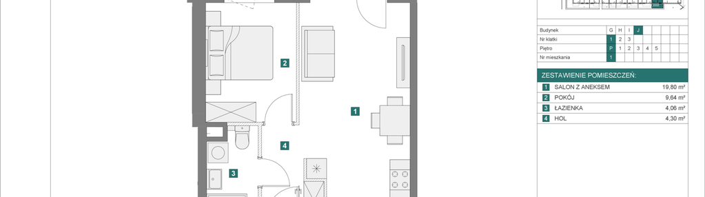 Mieszkanie w inwestycji: Apartamenty Myśliborska Park