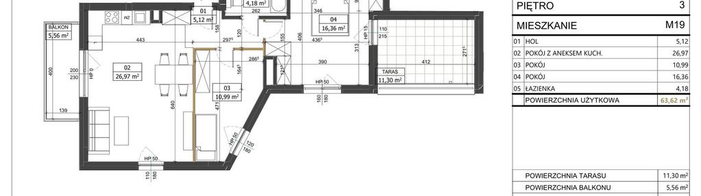 Mieszkanie w inwestycji: Ożarowska 35