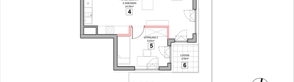 Mieszkanie w inwestycji: Zakątek Harmonia III