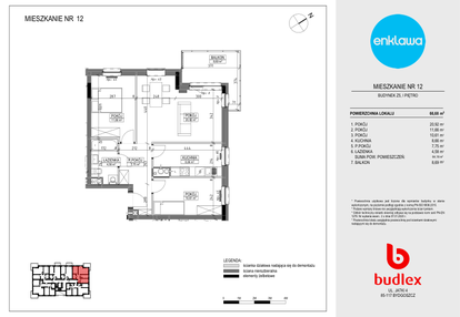 Mieszkanie w inwestycji: Enklawa Apartamenty Z4 i Z5