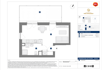 Mieszkanie w inwestycji: Apartamenty Park Matecznego Etap 1