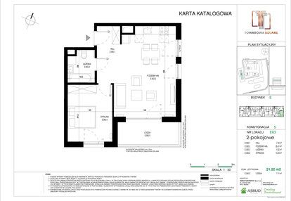 Mieszkanie w inwestycji: Towarowa Square