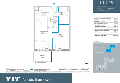 Mieszkanie w inwestycji: Nordic Bemowo - etap III