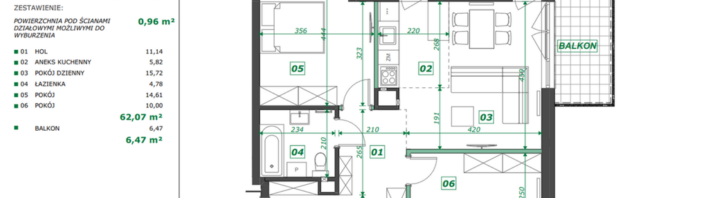 Mieszkanie w inwestycji: Apartamenty Pszczyńska