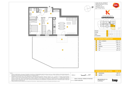 Mieszkanie w inwestycji: Apartamenty Kamieńskiego