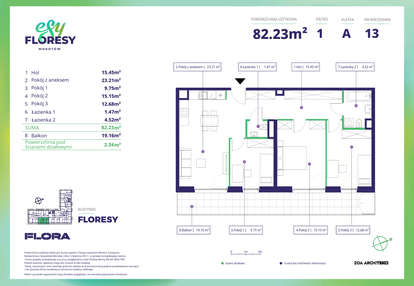 Mieszkanie w inwestycji: Esy Floresy II