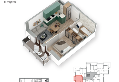 Mieszkanie w inwestycji: Villa Park - Etap III