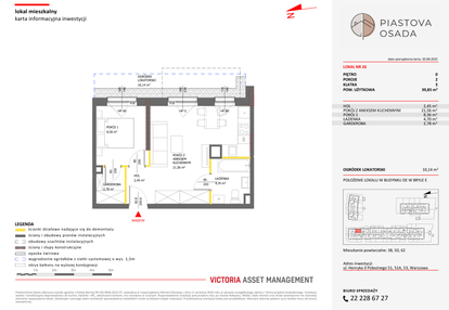 Mieszkanie w inwestycji: Piastova Osada