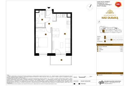 Mieszkanie w inwestycji: Apartamenty nad Oławką