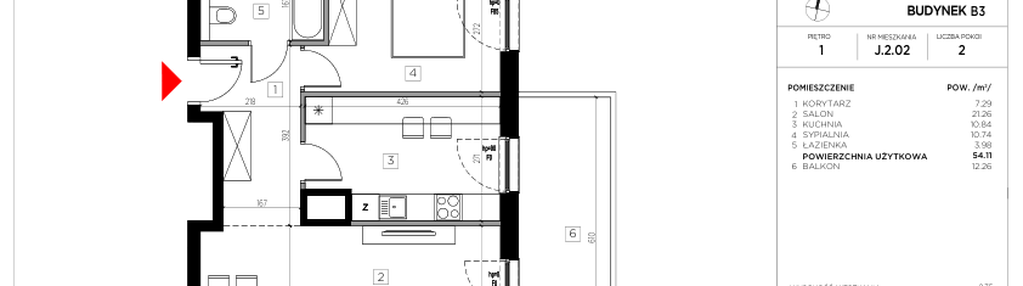 Mieszkanie w inwestycji: CityFlow etap II