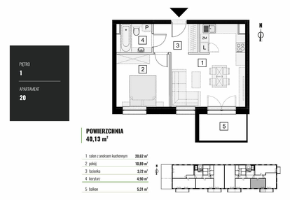Mieszkanie w inwestycji: Zielony Horyzont II