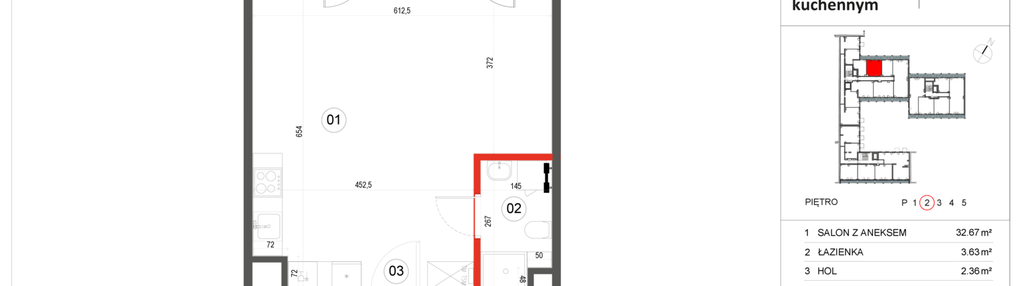 Mieszkanie w inwestycji: Stalowa Form 43.45