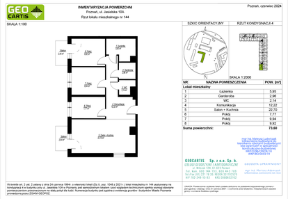Mieszkanie w inwestycji: Jasielska 8C