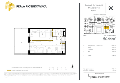 Mieszkanie w inwestycji: Perła Piotrkowska