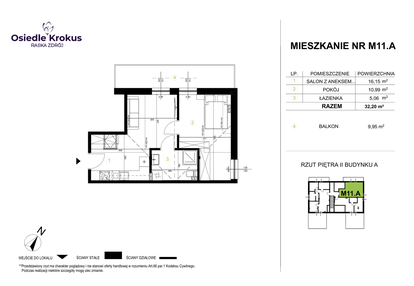 Mieszkanie w inwestycji: Osiedle Krokus etap IV