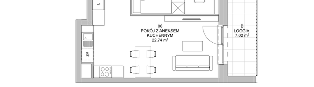 Mieszkanie w inwestycji: Francuska Park VIIIB