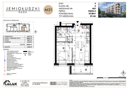 Mieszkanie w inwestycji: Jemiołuszki Park etap 2