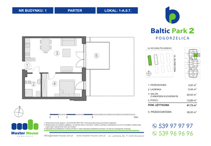 Mieszkanie w inwestycji: Baltic Park 2 Pogorzelica bud. 1 i 2