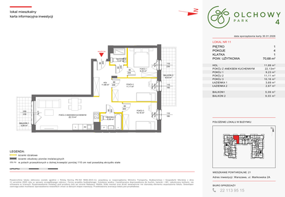 Mieszkanie w inwestycji: Olchowy Park IV