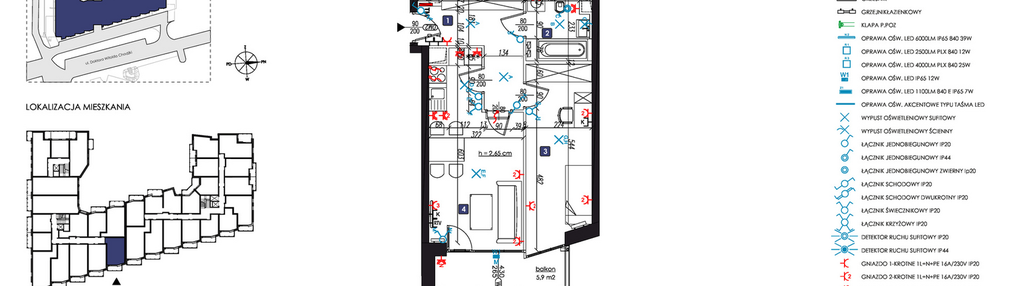 Mieszkanie w inwestycji: Chodźki Residence 2