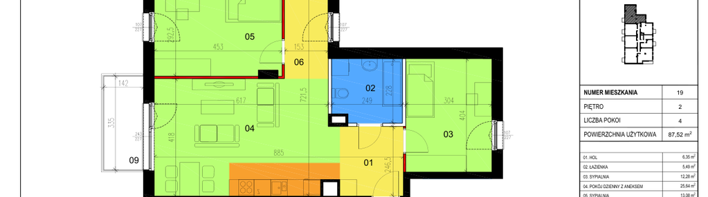 Mieszkanie w inwestycji: Apartamenty Nowy Marysin VII