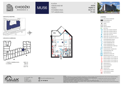 Mieszkanie w inwestycji: Chodźki Residence 2