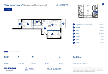 Mieszkanie w inwestycji: Przy Bursztynowej