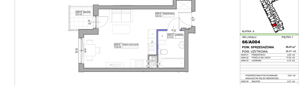 Mieszkanie w inwestycji: Miasto Moje 8