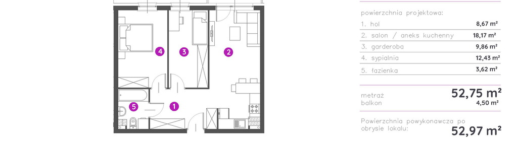 Mieszkanie w inwestycji: Murapol Osiedle Wolka