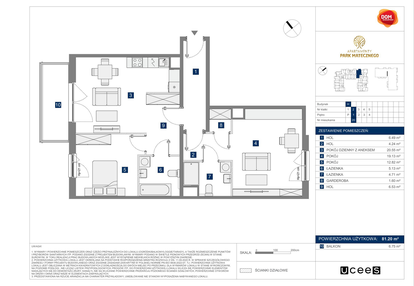 Mieszkanie w inwestycji: Apartamenty Park Matecznego Etap 2.2