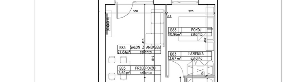 Mieszkanie w inwestycji: Symfonia - Chodkiewicza 9