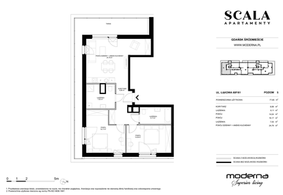 Mieszkanie w inwestycji: Scala