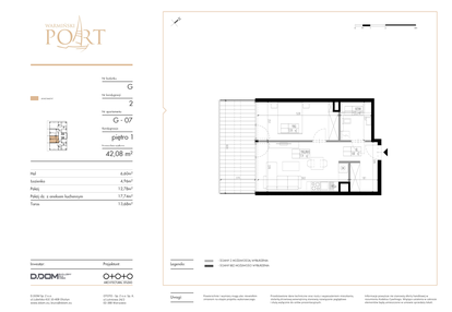 Mieszkanie w inwestycji: Warmiński Port etap V