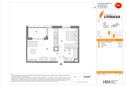 Mieszkanie w inwestycji: Apartamenty Literacka etap 2