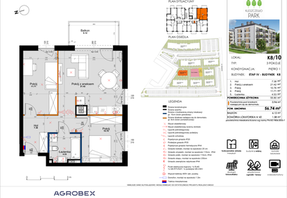 Mieszkanie w inwestycji: Kleszczewo Park - etap IV