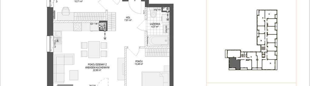 Mieszkanie w inwestycji: Konstelacja etap IV