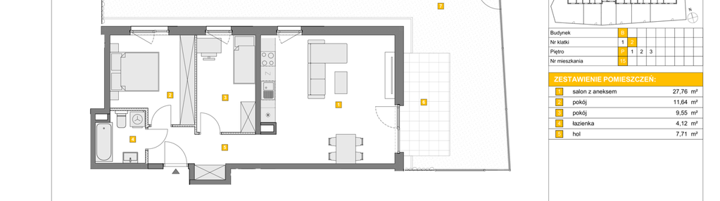 Mieszkanie w inwestycji: Apartamenty Kamieńskiego