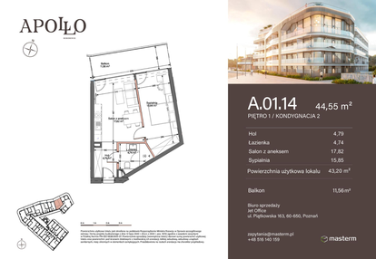 Mieszkanie w inwestycji: Apollo Residence