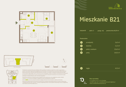 Mieszkanie w inwestycji: Osiedle Imbramowskie