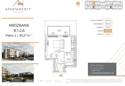 Mieszkanie w inwestycji: Apartamenty Nowe Miasto