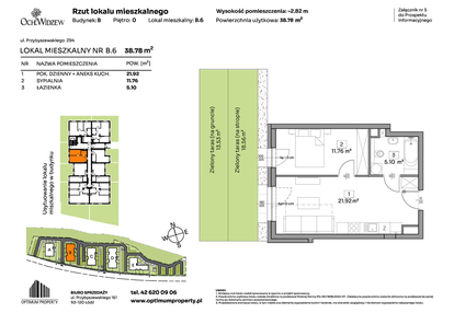 Mieszkanie w inwestycji: Och!Widzew
