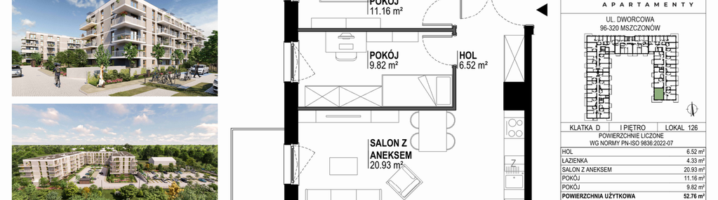 Mieszkanie w inwestycji: Nova Dworcowa