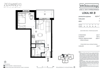 Mieszkanie w inwestycji: Wróblewskiego