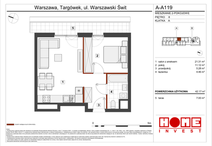 Mieszkanie w inwestycji: Warszawski Świt etap VII