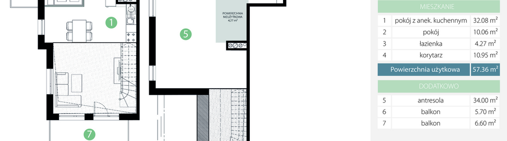 Mieszkanie w inwestycji: Bogatyńska Apartamenty etap 3