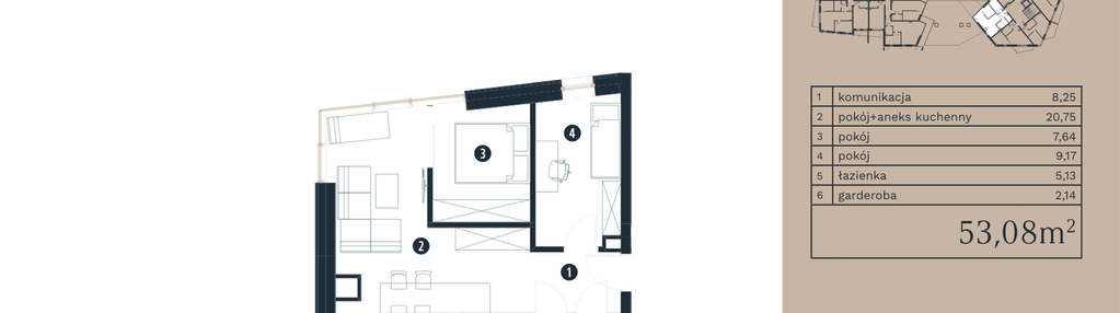 Mieszkanie w inwestycji: Pratum Apartamenty Etap I