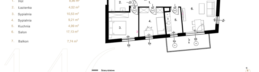 Mieszkanie w inwestycji: Korkowa 146