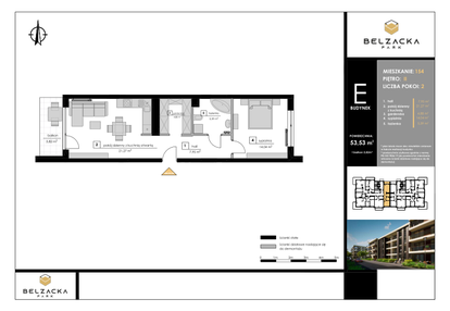 Mieszkanie w inwestycji: Belzacka Park etap III