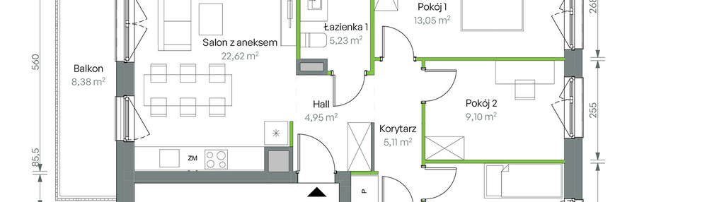 Mieszkanie w inwestycji: Oliwska Vita