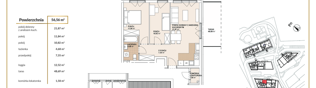 Mieszkanie w inwestycji: Lokum Porto etap VI